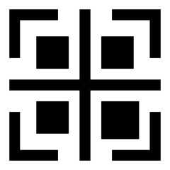 qr solid icon	