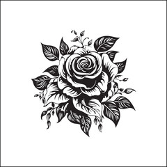 abstract floral design