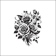 abstract floral design