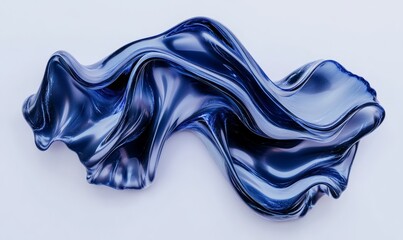Obraz premium Distort Liquid Overlay Effect Mockup
