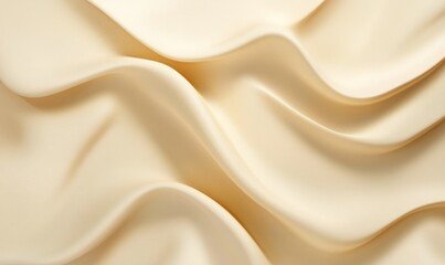 Obraz premium Light beige background for product presentation with a light and shadows pattern on it