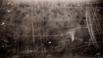 Antique style daguerreotype photo texture or overlay