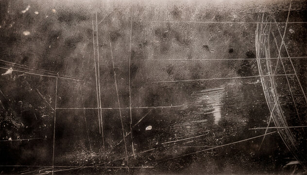 Antique style daguerreotype photo texture or overlay