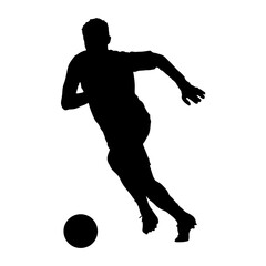 soccer player silhouette © thrash