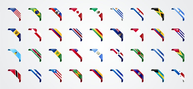 America Flag Banner Or Book Mark