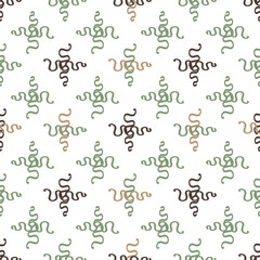 Seamless vector pattern with abstract elements. Decorative texture for surface design.