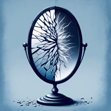 Broken mirror of justice