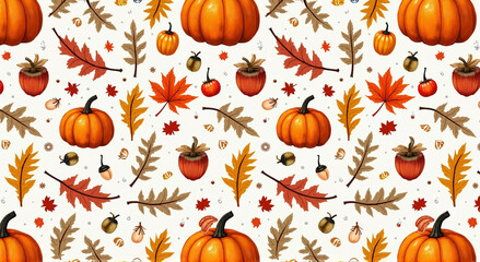 seamless halloween pattern