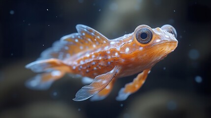 Stunning Close-Up of a Spotted Fish in the Ocean