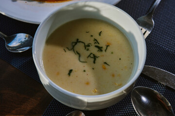 Sopa de elote