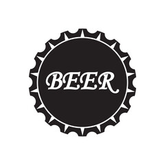 Beer Bottle Cap Icon