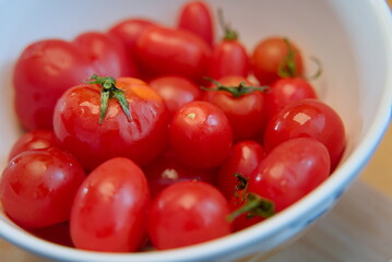 Fresh Juicy Tomatoes Ready to Enjoy
