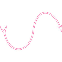 Attractive And Decorative Pointing Arrow Icon Element