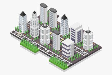 City isometric 