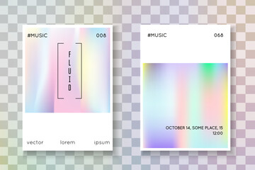 Iridescent Foil. Geometric Poster. Purple Hologram Paper. Pearlescent Presentation. Crystal Banner. Modern Screen. Colorful Retro Brochure. Violet Iridescent Foil