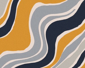 Simple abstract liquid line vintage color pattern background illustration layout backdrop banner print art