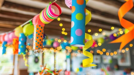 Colorful Party Decorations for Festive Celebrations