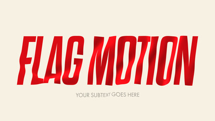 Flag Motion Titles