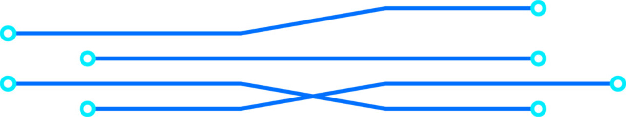 Cyber tech design element llustration vector