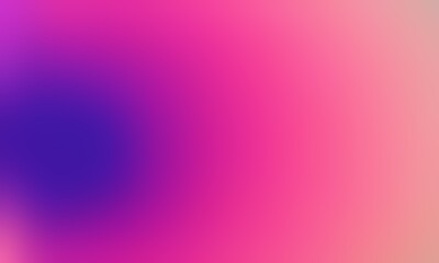 Abstract blurred background image of blue, purple, pink colors gradient used as an illustration. Designing posters or advertisements.