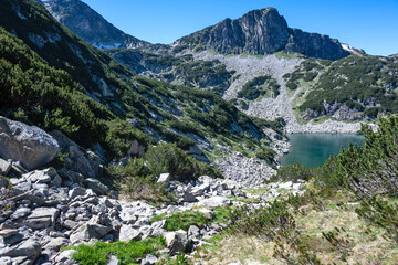 Rila mountain near The Dead and The Fish Lakes, Bulgaria