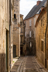 Obraz premium France - Perigueux - Cobblestone Street
