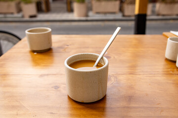 Coffee in lima, peru