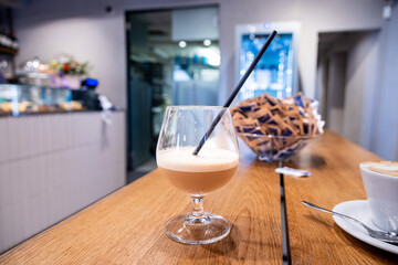 Iced coffee in Venice