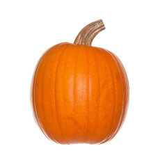 Orange umpkin isolated on white background