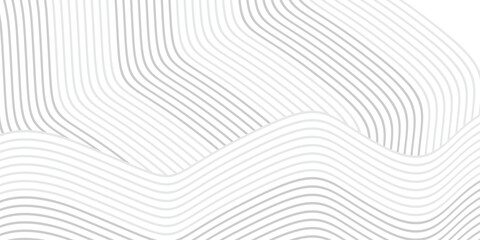Abstract black and white wave lines pattern on white background