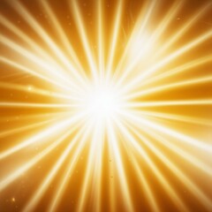 Obraz premium Radiant sunlight bursting through the sky, symbolizing hope and energy.