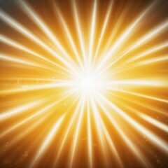 Obraz premium Radiant sunlight bursting through the sky, symbolizing hope and energy.