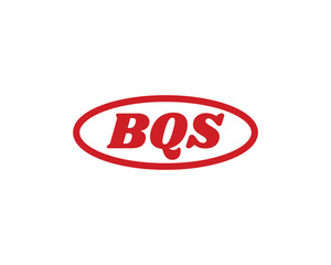 BQS logo design vector template. BQS