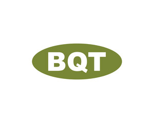 BQT logo design vector template. BQT