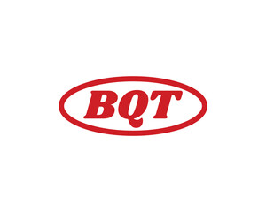 BQT logo design vector template. BQT