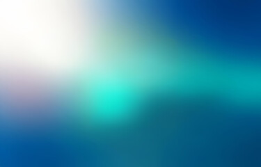 Fototapeta premium Abstract gradient background with shades of blue, teal, and white.