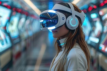 high-tech entertainment hub virtual reality ai create fully immersive experience free device