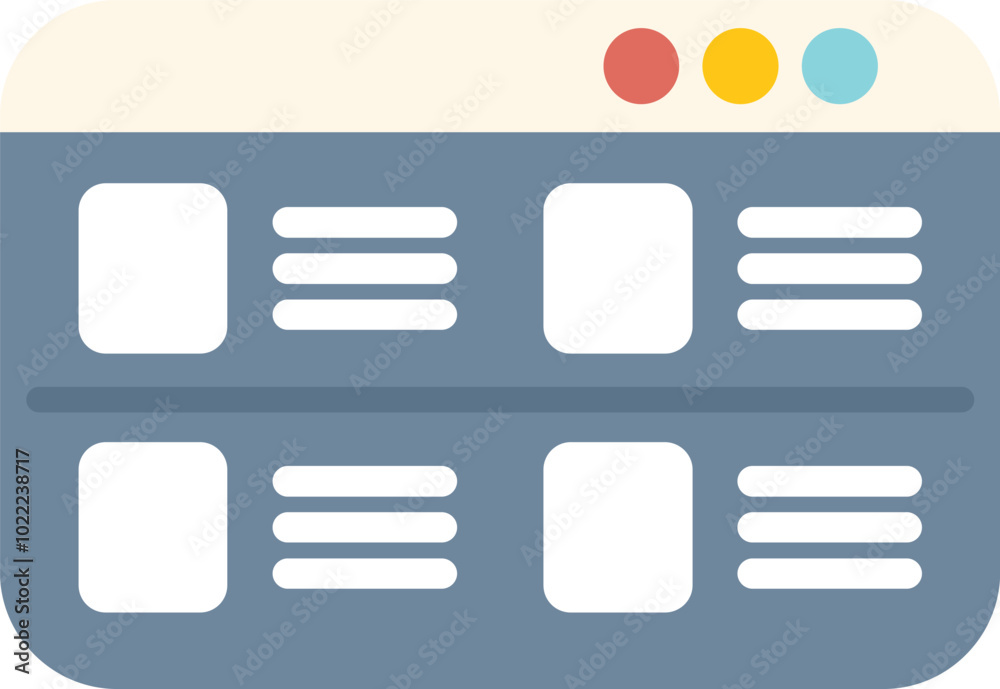 Poster website layout is being designed, showing the backend content management system interface
