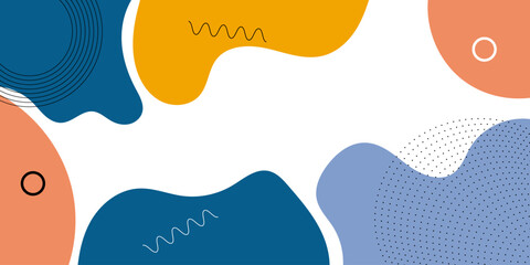 Colorful Abstract Geometric Pop Art Background. Vector paint splash pattern design