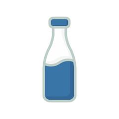 dairy vector icon flat vector design illustration