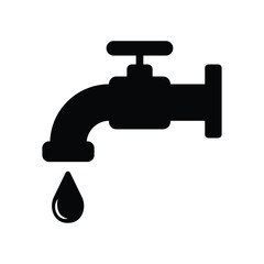 tap water vector design illustration