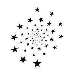 stars circle icon design