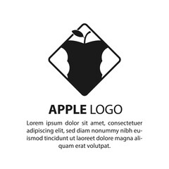 apple logo vector design illustration