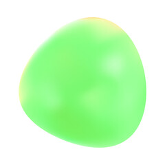 Round pastel holographic background