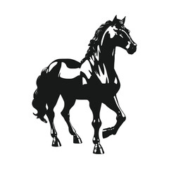 horse silhouette