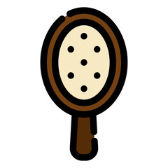 hair brush icon 