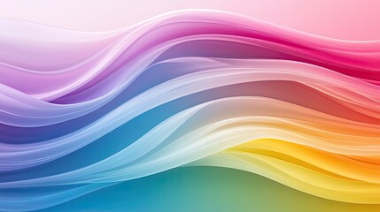 Fototapeta premium A rainbow background with sharp, defined color transitions, creating a bold and striking visual for posters or digital designs.