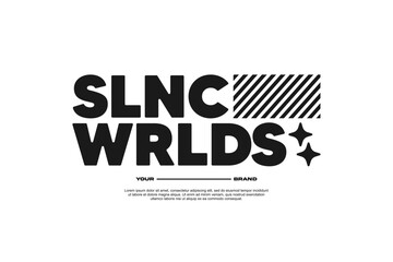 Urban Streetwear graphic design vector template print file