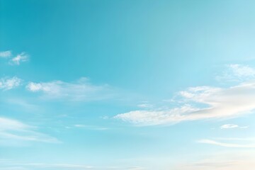 Obraz premium Vibrant Blue Sky Natural Lighting and Soft Shadows in a Pristine Photograph