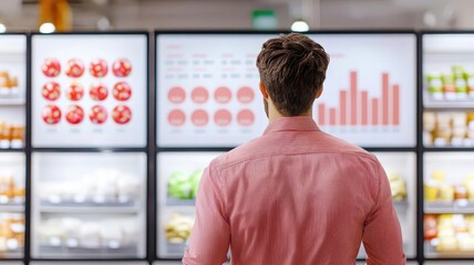 Interactive dashboard for tracking omnichannel marketing efforts, with realtime data from website, app, and instore purchases